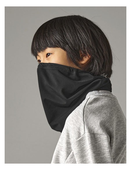 BEE-B320b-Junior Softshell Sports Tech Neck Warmer 2